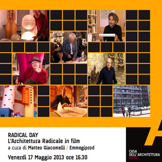 Radical Day .  L’Architettura Radicale in film